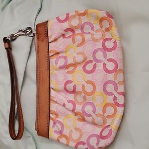Authentic Coach Wristlet